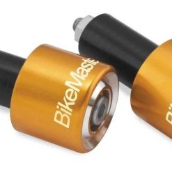 BikeMaster Anodized Aluminum Billet Bar Ends 10 BikeMaster Anodized Aluminum Billet Bar Ends -Cheap BikeMaster Store bike master anodized aluminum billet bar ends gold