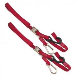 BikeMaster Integrated Soft Hook With Carabiner Tie Downs -Cheap BikeMaster Store bike master integrated soft hook with carabiner tie downs 1