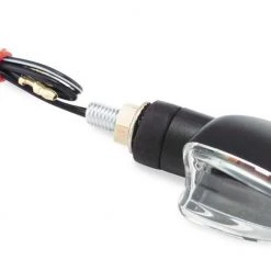 BikeMaster Mini-Stalk Turn Signals -Cheap BikeMaster Store bike master mini stalk turn signals black clear 2
