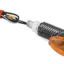 BikeMaster Mini-Stalk Turn Signals -Cheap BikeMaster Store bike master mini stalk turn signals carbon amber