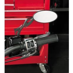 BikeMaster Old School Flame Mirrors -Cheap BikeMaster Store bike master old school flame mirrors black 2