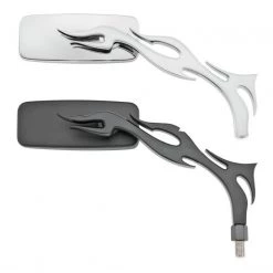 BikeMaster Wideview Flame Mirrors -Cheap BikeMaster Store bike master wideview flame mirrors